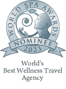 World's Best Wellness Travel Agency 2023 Nominee Shield